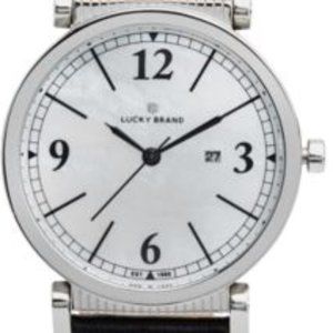 Lucky Brand Women's Carmel Black Leather Watch